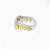 Buy Gold Plated Men's Watch Ring 925 Sterling Silver jewellery