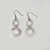 Buy 925 Sterling Silver Jewellery Linked Circle Hoop Earring