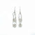 Buy 925 Sterling Silver Jewellery Dual Drop Earring