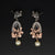 Buy Oxidised Pearl Stud 925 Sterling Silver Earring