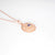 Buy Rose Gold Evil Eye Chain 925 Sterling Silver Necklace