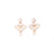 Buy 925 Sterling Silver jewellery Floral Cubic Zirconia Stud