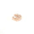 Buy 925 Sterling Silver Porter Cluster Rose Gold Stud