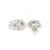 Buy Antique Flower Shaped Stud 925 Sterling Silver Jewellery for women