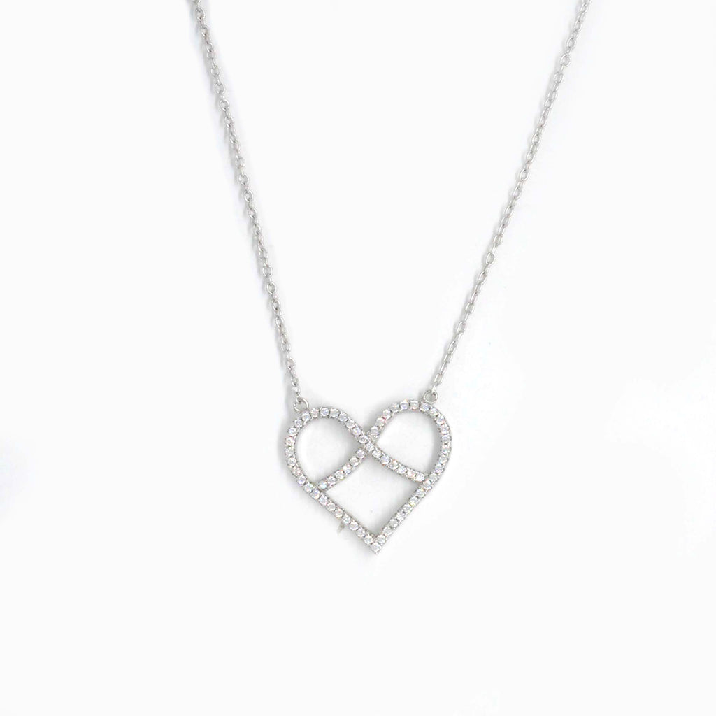 Buy Heart Shape Pendant 925 Sterling Silver jewellery with Chain