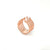 Buy Rose Gold Four Finger 925 Sterling Silver Ring