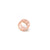 925 Sterling Silver Rose Gold Round Ring