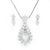 925 Sterling Silver Barlett Pendant With Earring