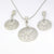 925 Silver Soulmate Pendant With Earring