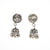 Buy Flower Tribal Jhumka Earring 925 Sterling Silver jewellery