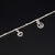 Buy Interlocking Hearts Anklet 925 Sterling Silver jewellery