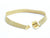 Sterling Silver Gold Plated Chain Unisex Bracelet - Auriann