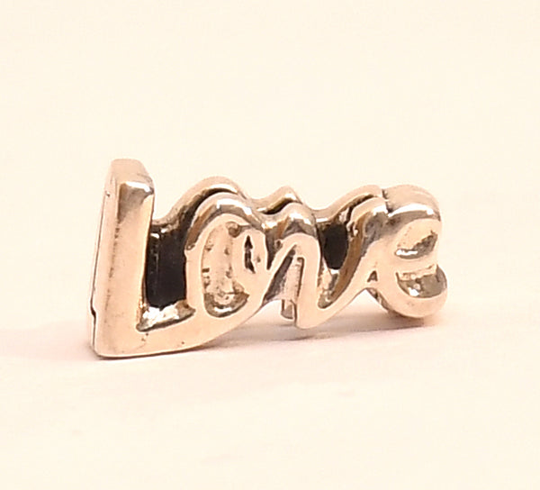 Silver Love Bead - Auriann