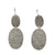 925 Sterling Silver Coin Earring for women