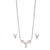 Buy 925 Sterling Silver jewellery Hanging Mangalsutra Pendent With Earrings for women