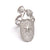 925 Sterling Silver Adjustable Love Star Nail Women Jewellery