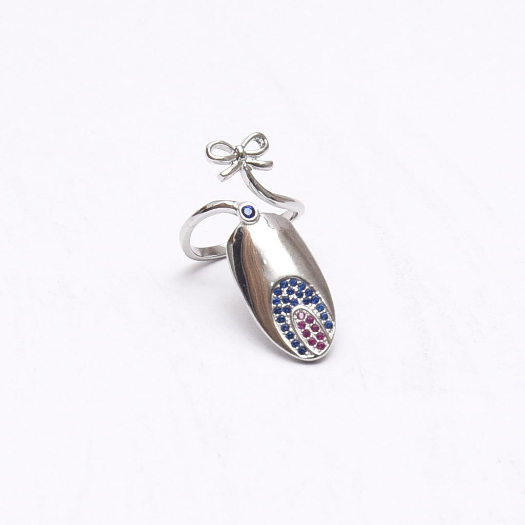 Buy Online 925 Sterling Silver Adjustable Peacock Nail