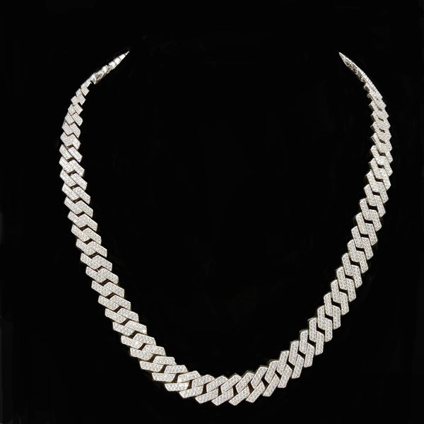 Buy 925 Sterling Silver jewellery Cuban Chain